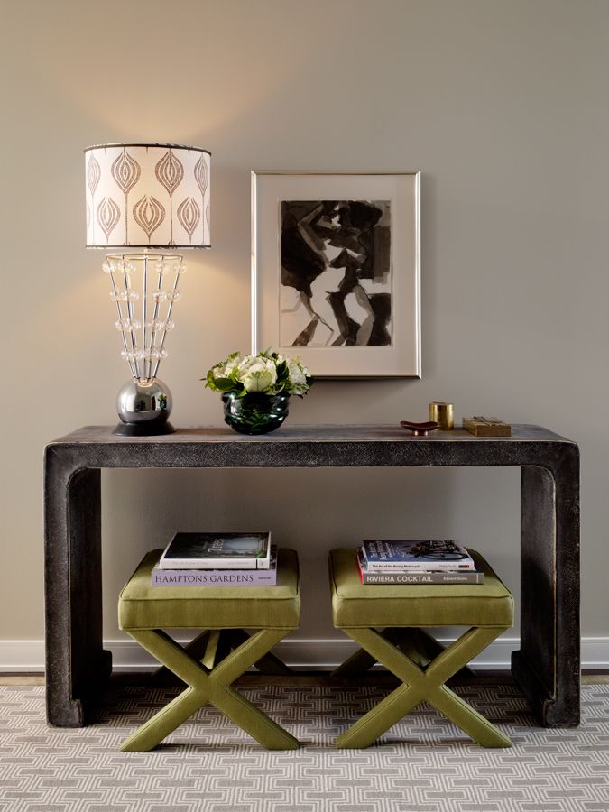I Never Tire Of The Console Table With Benches Tucked Below Such A I Never Tire Of The Console Table With Benches Tucked Below Such A Great Look And Functional Furniture In 2018 Pinterest Entryway Home