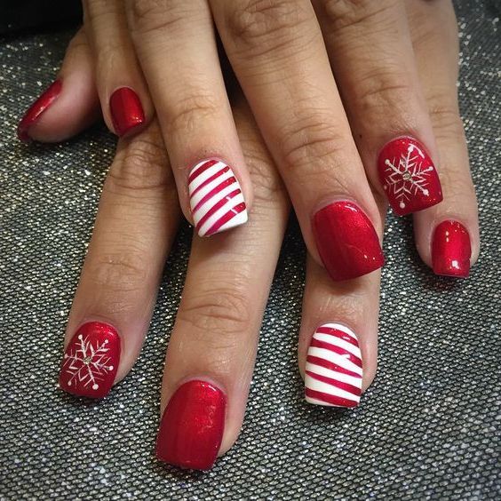 Best 20+ Christmas Nail Designs Ideas On Pinterest Christmas 17 elegant nail design ideas for Thanksgiving - Best 20+ Christmas Nail Designs Ideas On Pinterest Christmas