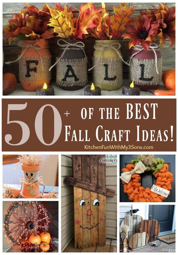 over 50 of the best diy fall craft ideas diy fall craftsfall diyhalloween