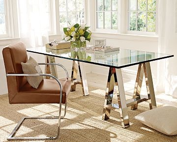Home Office Glass Desk Home Office Glass Desk