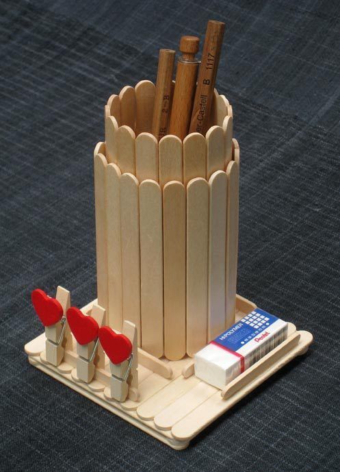 Kerajinan Tempat Pensil Dari Stik Es Krim Cool Accessories