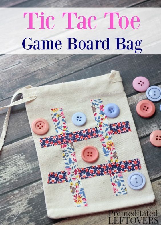 Diy Tic Tac Toe Travel Game Bag Kids Crafts Diy Tic Tac Toe Travel Game Bag Kids Crafts