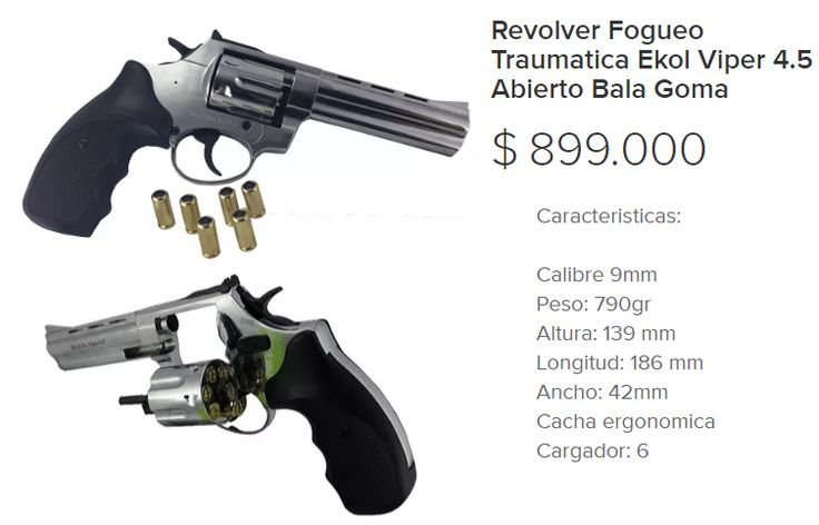 Pin En Armas Traumaticas