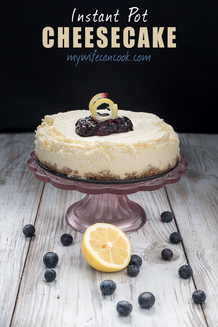 Instant Pot Cheese Cake Recipe Instant Pot Cheese Cake Recipe