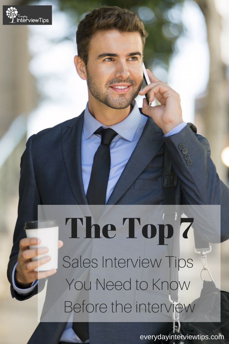 sales interview tips