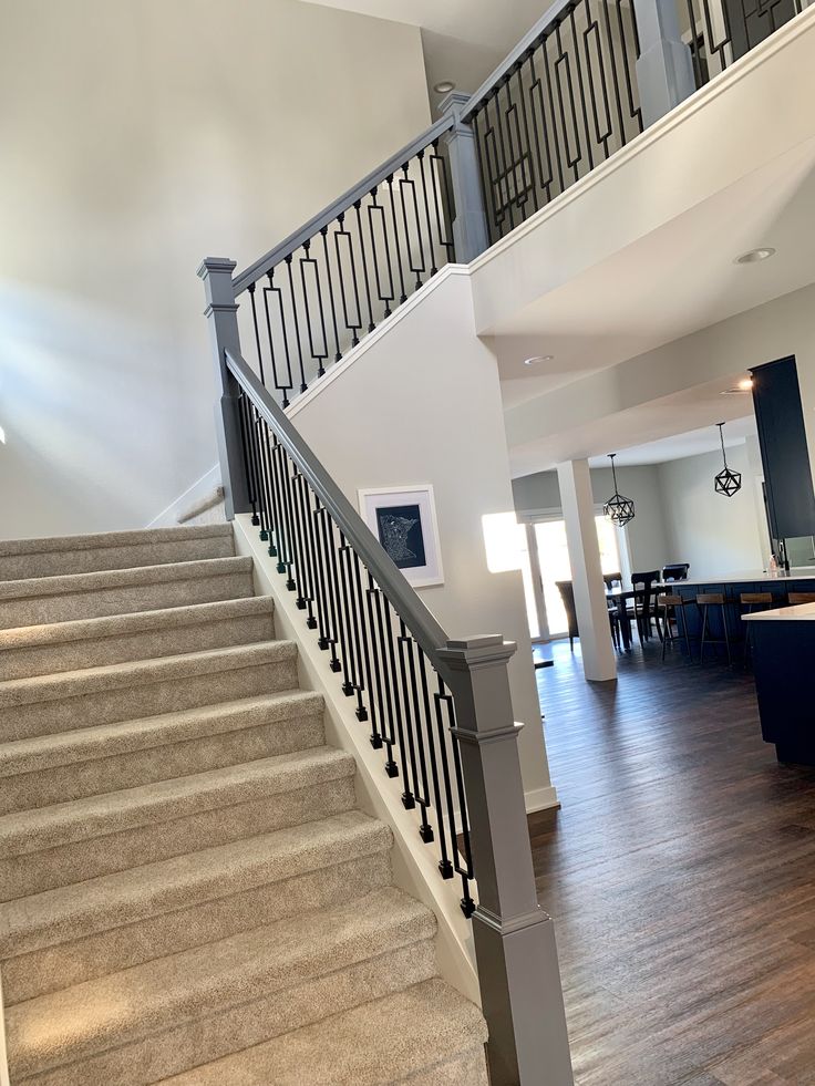 Elegant Black Iron Spindles