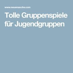 Spiele jugendgruppen kennenlernen