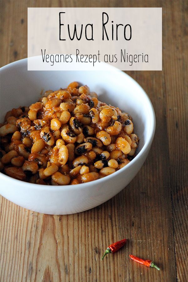 Ewa Riro Nigerianisches Bohnenrezept Healthy Dog Food Recipes