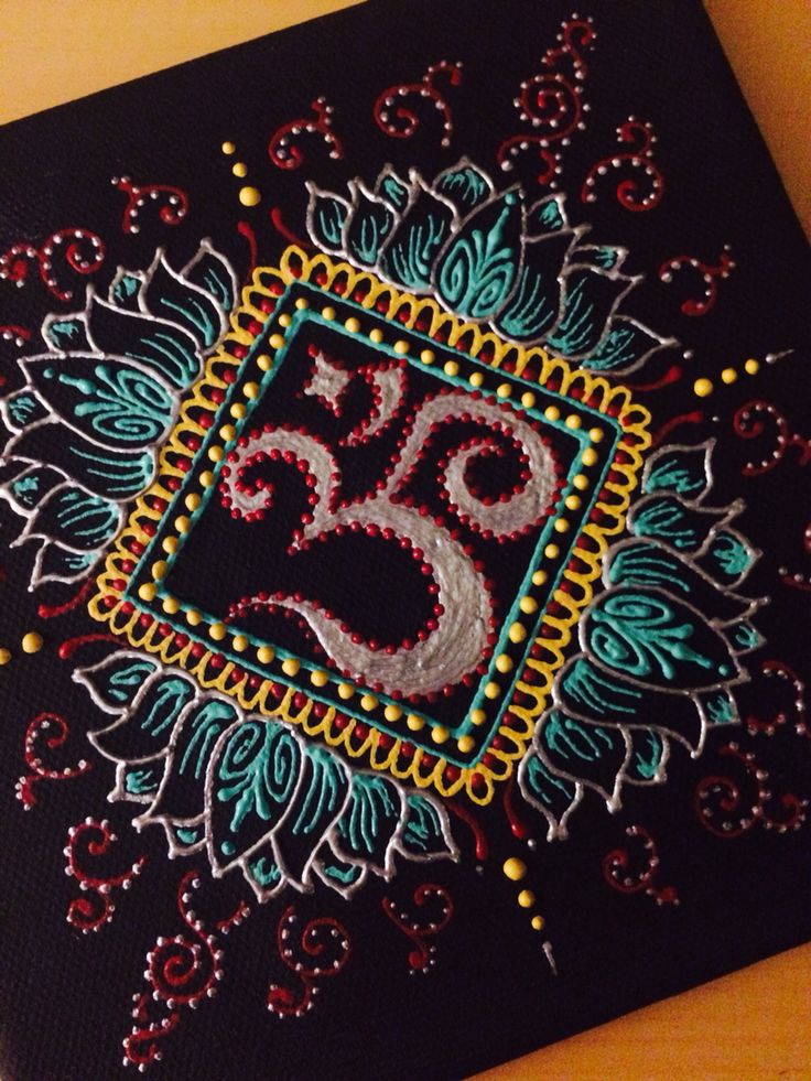 How To Paint A Mandala On Canvas How To Paint A Mandala On Canvas