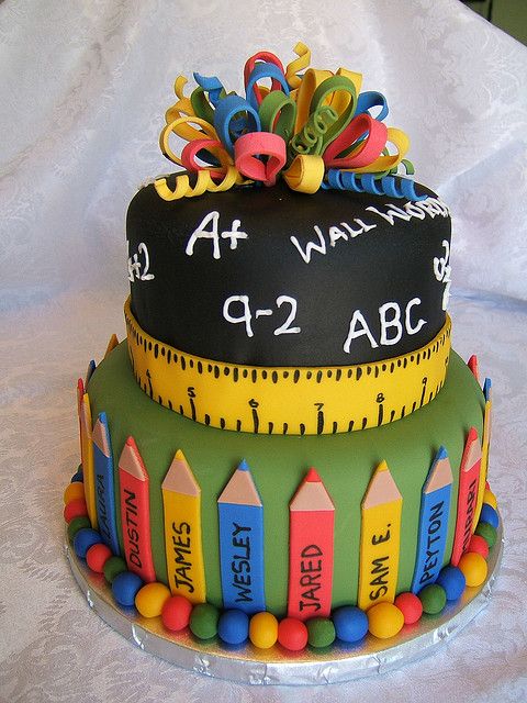 Tasty School cake recipes on Pinterest Teacher cakes, Jumping clay and Definition of polymer