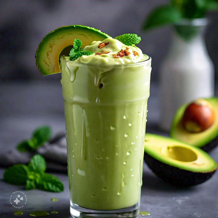 Sinh tố bơ dừa
