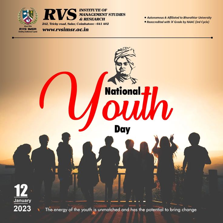National Youth day 2023 | Youth empowerment, Youth day, Youth