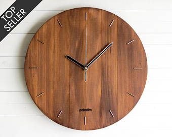 Wall Clock Steampunk Modern Wooden Wall Clock Steampunk Modern Wooden Living Room Decor Oval Round Office Gift