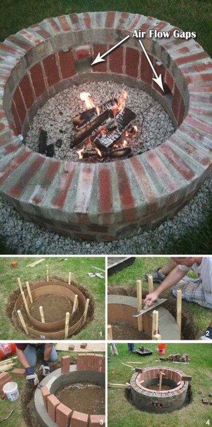 Backyard Ideas Diy Grill Fire Pits 40+ Ideas For 2019 | Backyard fire