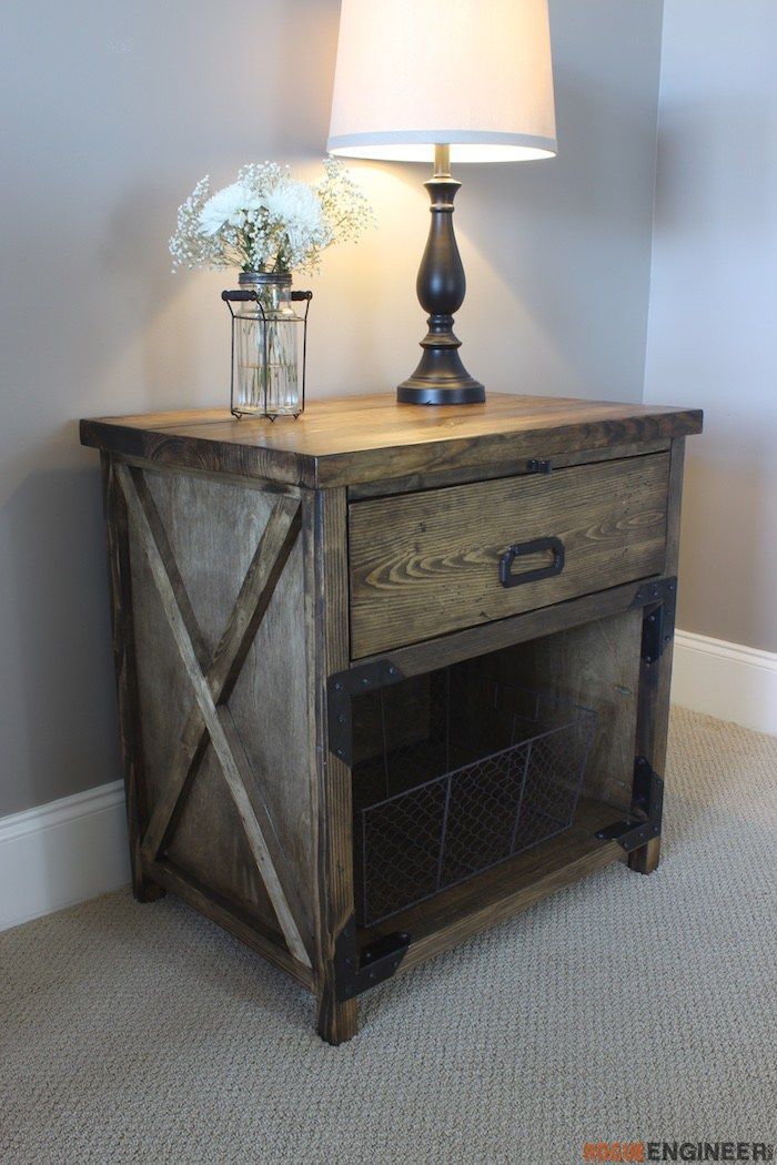 Rustic Bedroom Furniture Diy best 20+ diy nightstand ideas on pinterest | crate nightstand Rustic Bedroom Furniture Diy best 20+ diy nightstand ideas on pinterest | crate nightstand