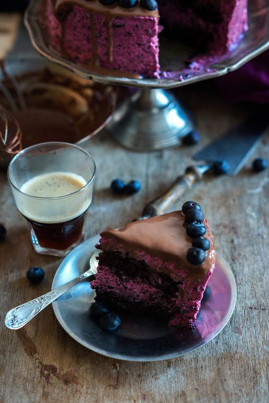 Blueberry Mousse Cake