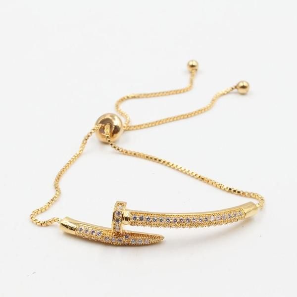اسواره كارتير مسمار سحاب موقع جويل Gold Bracelet Gold Necklace