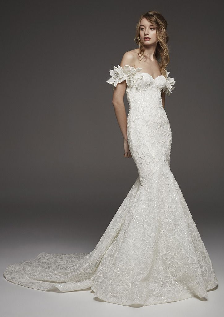 vestido de novia de la colección avance de atelier pronovias 2019