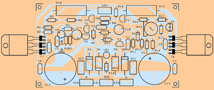 TIP147 TIP142 Amplifier Circuit 200W Music Power – Electronics Projects