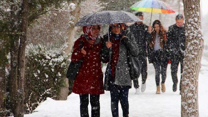 Meteorolojiden 5 Il Icin Kar Yagisi Ve Soguk Hava Uyarisi Meteoroloji Ayi Ankara