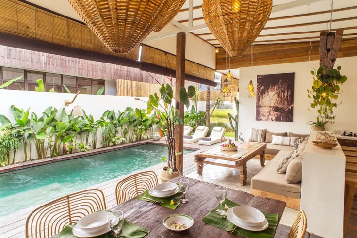 Beautiful Stylish Bohemian 3-bed Canggu villa - Villas for Rent in Kuta