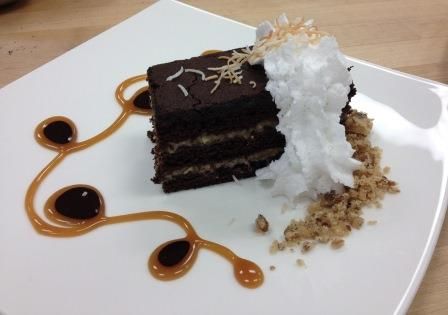 German Chocolate Cake With Devil German Chocolate Cake With Devil