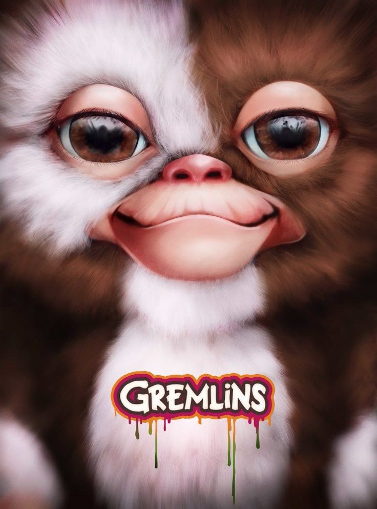 Gremlins 4k Poster | Gremlins art, Old cartoon movies, Horror movie art