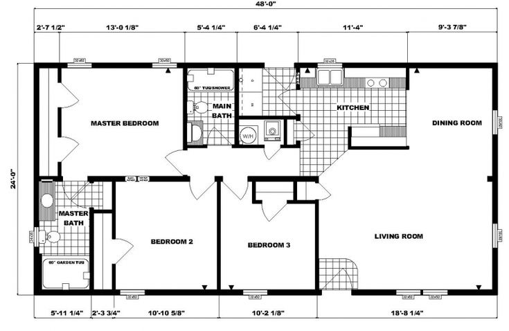 Pine Grove Homes Floorplan Detail G 225 Modular Home Floor Plans Pine Grove Homes Floorplan Detail G 225 Modular Home Floor Plans