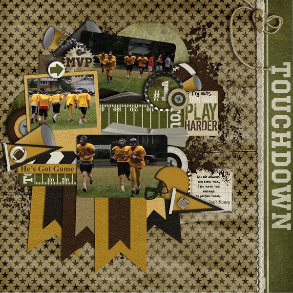 football sports page layouts pinterest scrapbook scrapbooking
