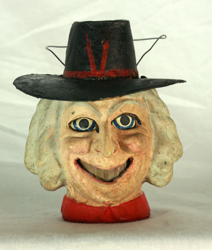 antique german paper mache halloween witch head lantern i thought it was a pilgrim at first this is creepy very creepy looking - German Halloween Decorations antique german paper mache halloween witch head lantern i thought it was a pilgrim at first this is creepy very creepy looking - German Halloween Decorations