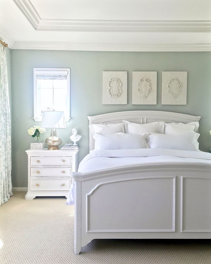 Best 25 Spa Like Bedroom Ideas On Pinterest Silver Sage Paint Walls Are Restoration Hardware Silver Sage Gray Green Blue Tranquil Spa Like