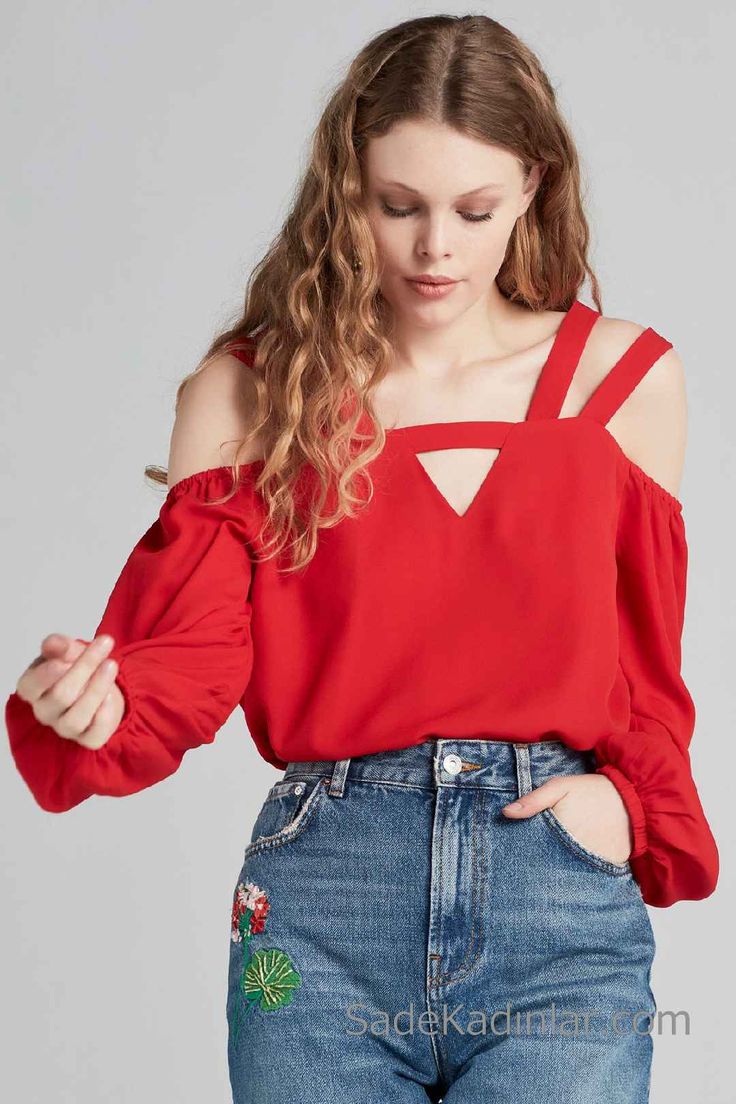 2020 Kirmizi Bluz Modelleri Omzu Acik Aski Detayli Dusuk Kollu Kiyafet Kombinleri Moda Stilleri Kiyafet Bluz Modelleri 2020 Kirmizi Bluz Modelleri Omzu Acik Aski Detayli Dusuk Kollu Kiyafet Kombinleri Moda Stilleri Kiyafet Bluz Modelleri