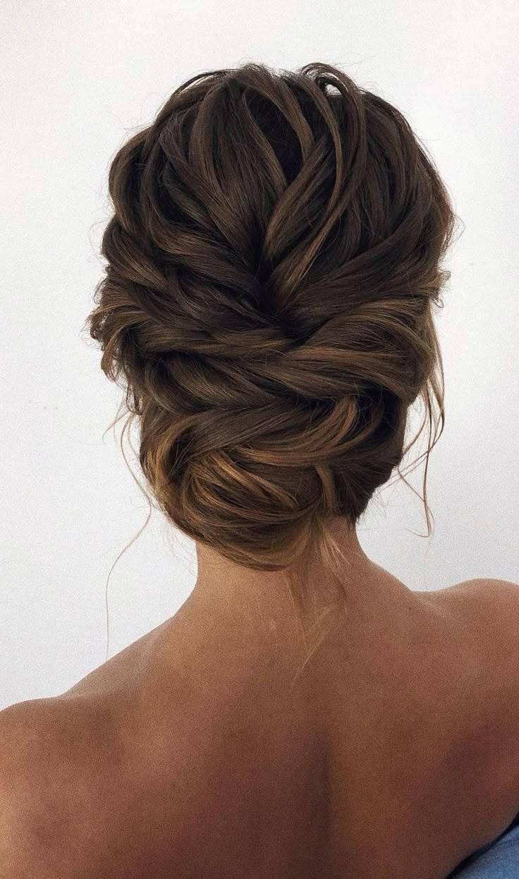 updo braided updo hairstyle,simple updo, swept back bridal hairstyle,updo hairst...