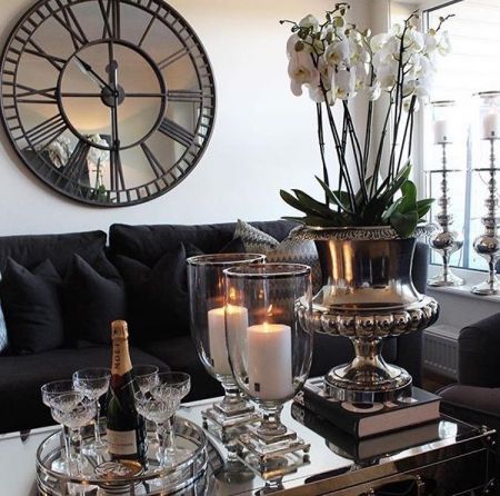 Best 10+ Mirror Wall Clock Ideas On Pinterest Scandinavian Wall Glamorous large mirrored wall clock with oversized design and antique face - Best 10+ Mirror Wall Clock Ideas On Pinterest Scandinavian Wall