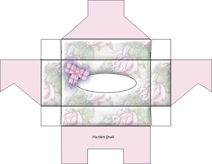 tissue box template