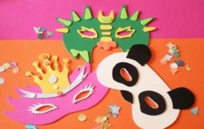 Lavoretti Di Carnevale Per La Scuola Dell'infanzia - Maschere Di Cartoncino | Carnevale Scuola, Carnevale, Attività Per Bambini Piccoli