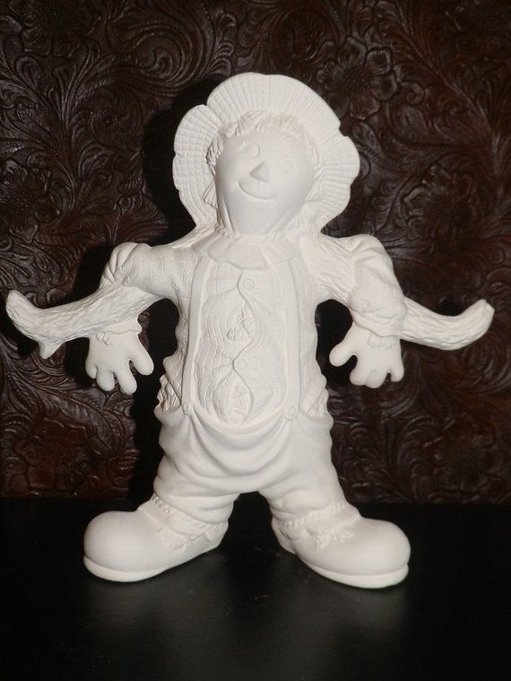 Unpainted Ceramic Bisque Daffodil Baby on Knees Ready to Paint Unpainted Ceramic Bisque Daffodil Baby on Knees Ready to Paint