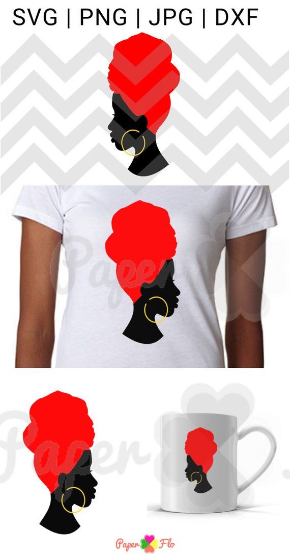 Download Svg Of An African American Woman In A Headwrap Clip Art Of A Black Woman With Head Wrap Svg Jpg Png And Dxf File For Cricut And Silhouette Silhouette Clip Art
