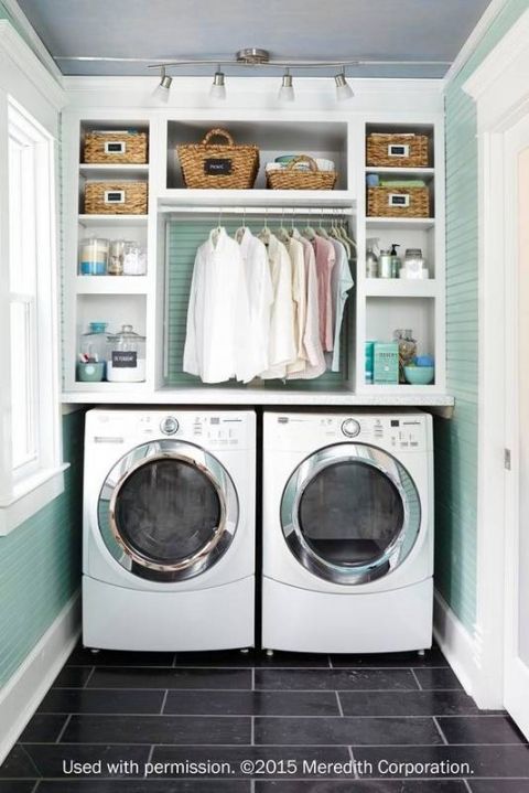 Top 25 Best Small Laundry Rooms Ideas On Pinterest Room Beautifully Organized Small Laundry Rooms
