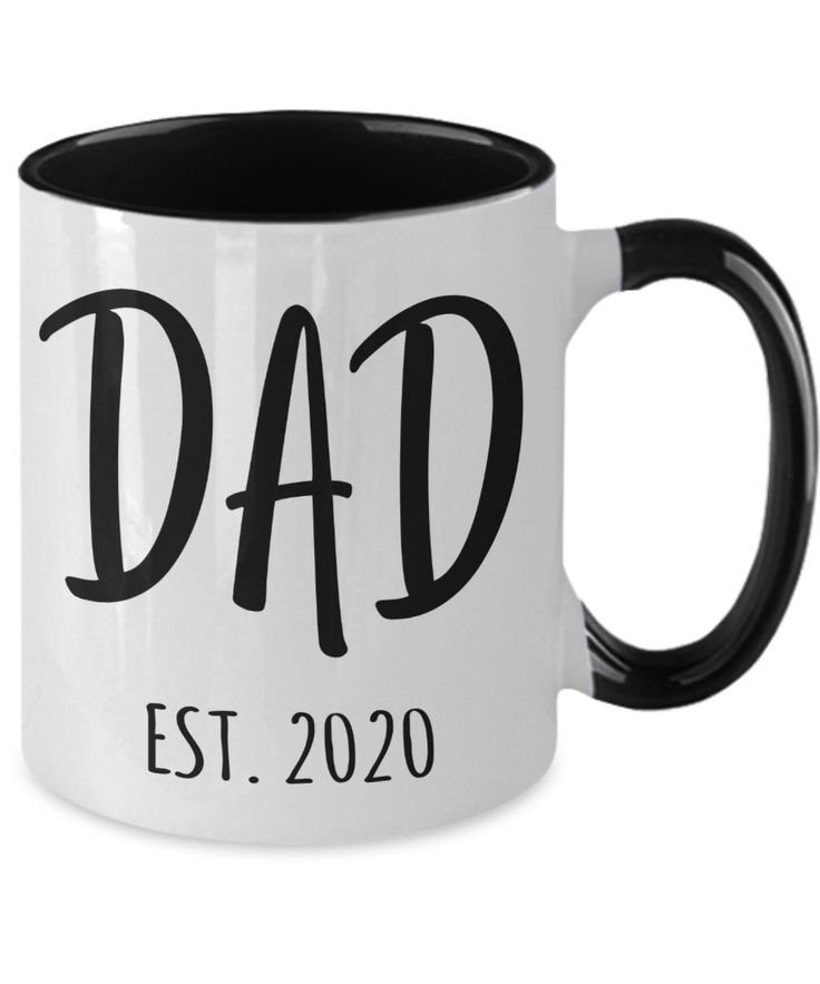 Father Day Gift Proud New Dad Est 2021 Dad Gifts Coffee Mug Funny Gift Cup