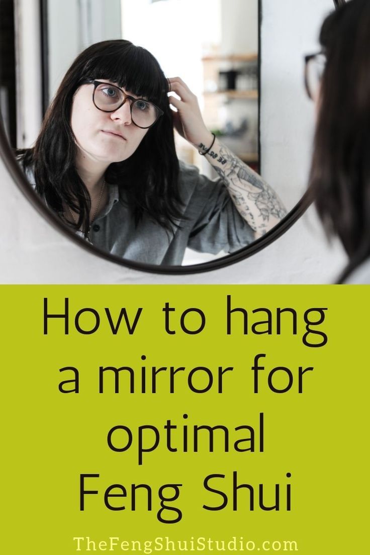 Learn how to hang a mirror for optimal Feng Shui. These Feng Shui tips explain a...