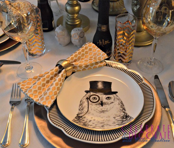 a dapper owl tablescape a beautiful look for a lovely dinner party find this pin and more on halloween table settings - Halloween Place Settings a dapper owl tablescape a beautiful look for a lovely dinner party find this pin and more on halloween table settings - Halloween Place Settings