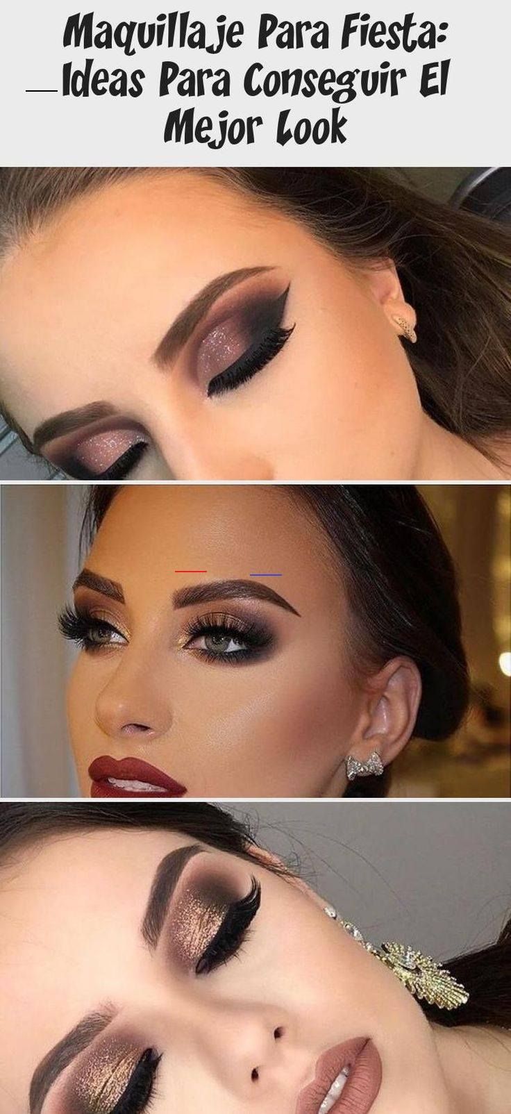 Maquillaje Para Fiesta Ideas Para Conseguir El Mejor Look Eye Makeup Maquillaje Para Fiesta De Dia Maquillaje Para F In 2020 Natural Makeup Night Makeup Eye Makeup