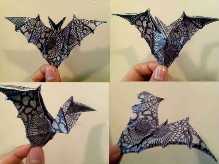 ornamental origami bat by zsairaxdeviantartcom on deviantart