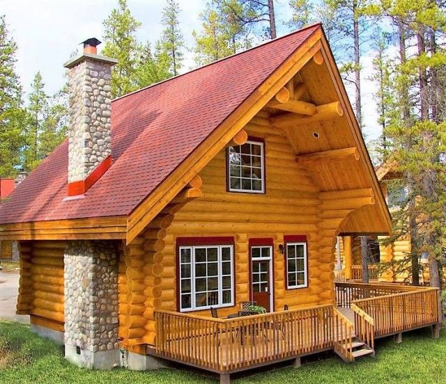 Canadian Log Home Small Log Homes Small Log Cabin Plans Log Home Builders