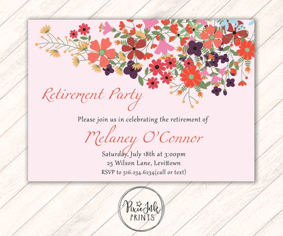 9 best Retirement Party Invitation images on Pinterest - retirement party flyer template 9 best Retirement Party Invitation images on Pinterest - retirement party flyer template