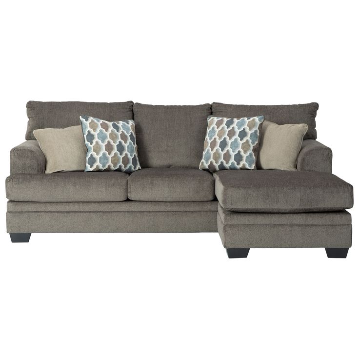 Dorsten Contemporary Sofa With Reversible Chaise By Signature Design Ashley At Furniture And Appliancemart Slate Contemporary Sofa Chaise, Ashley Brise Queen Sleeper Sectional Chaise Sofa