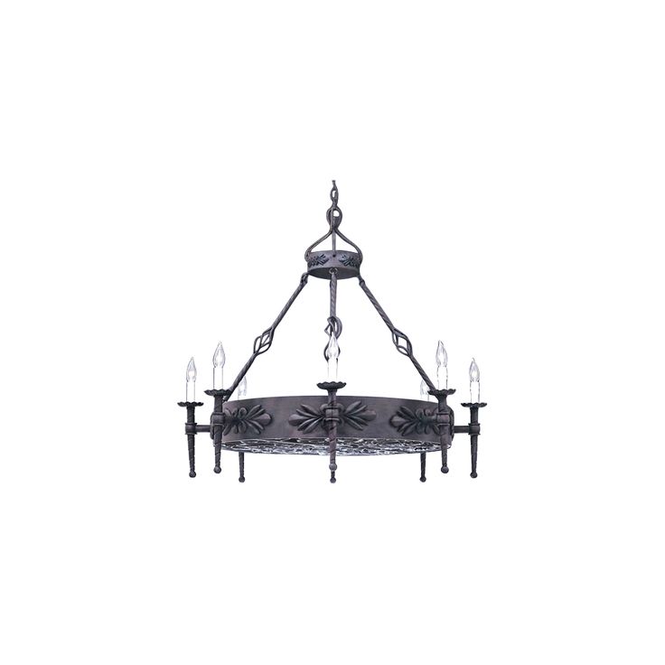 Alhambra Collection Round Large Wrought Iron Chandelier 91721 Lamps Plus Chandeliers Iron Chandeliers Wrought, Alhambra Collection Round Large Wrought Iron Chandeliers