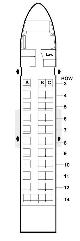 american airlines saab 340b seating map aircraft chart saab 340b seating chart