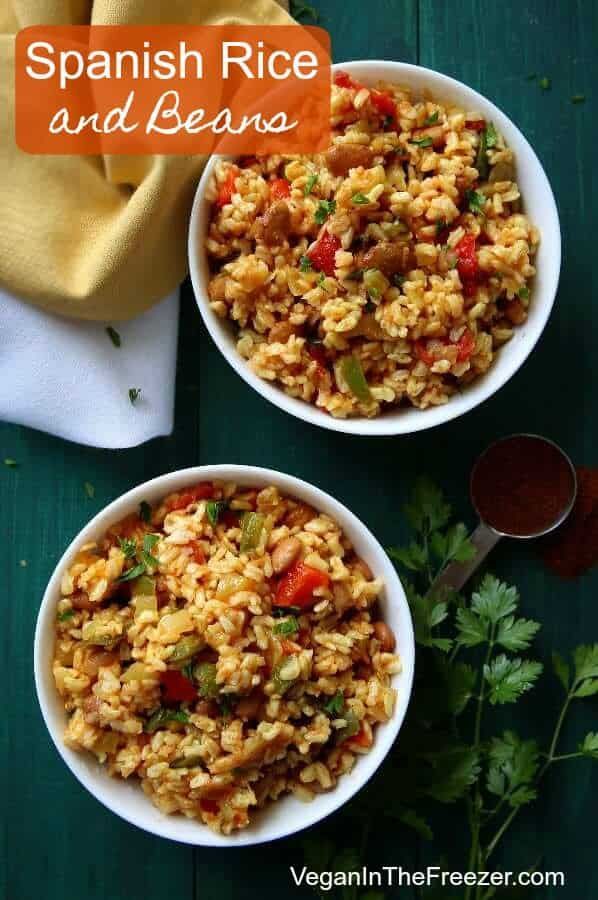 Vegan Spanish Rice And Beans Vegan Spanish Rice And Beans